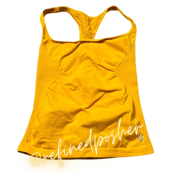 Free People Movement Good Karma Long Tank size M/L NEW Solar Power - Picture 2 of 4